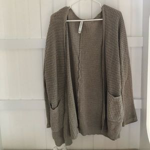 Aeropostale Cream Cardigan